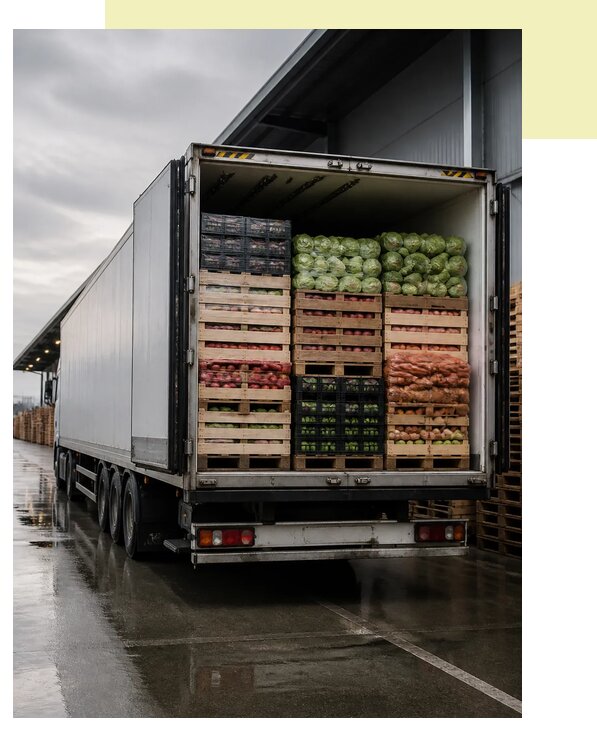 Перевозка плодоовощной продукции в Боровичи по цене от 5212 р. | Агросервис-Брв