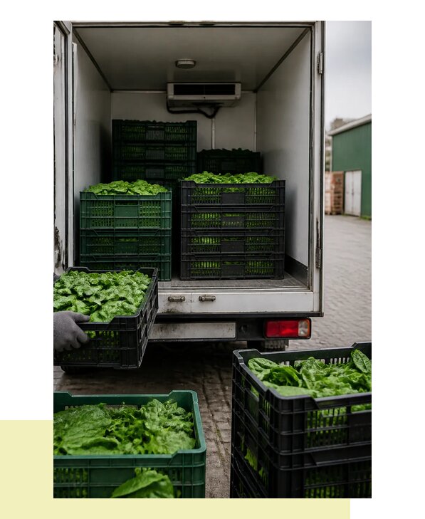Перевозка шпината в Боровичи с сохранением свежести продукции